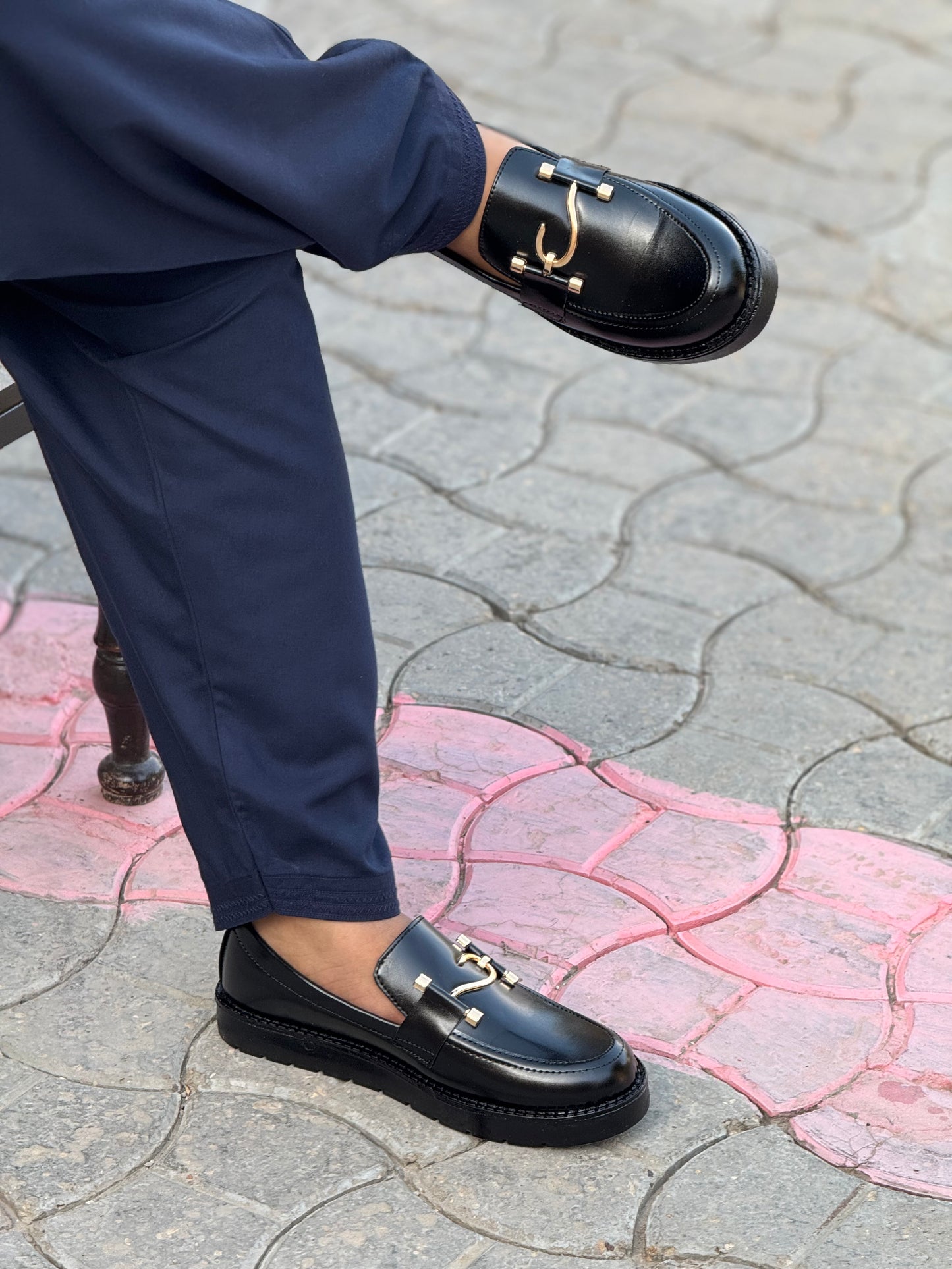CLASSIC LUXURY LOAFERS-BLACK