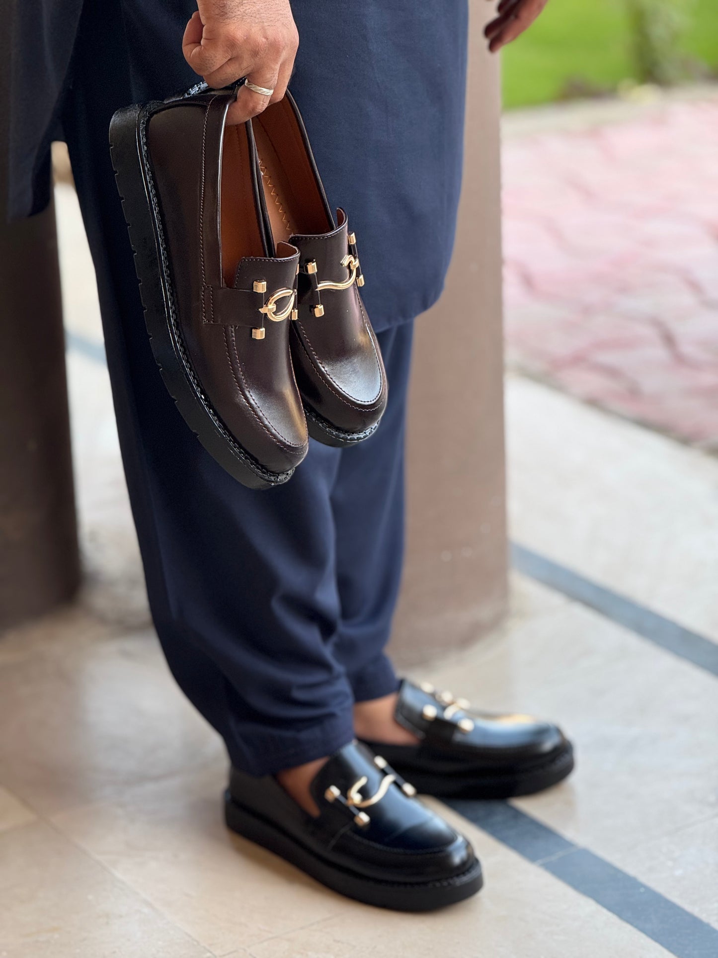 CLASSIC LUXURY LOAFERS-BLACK