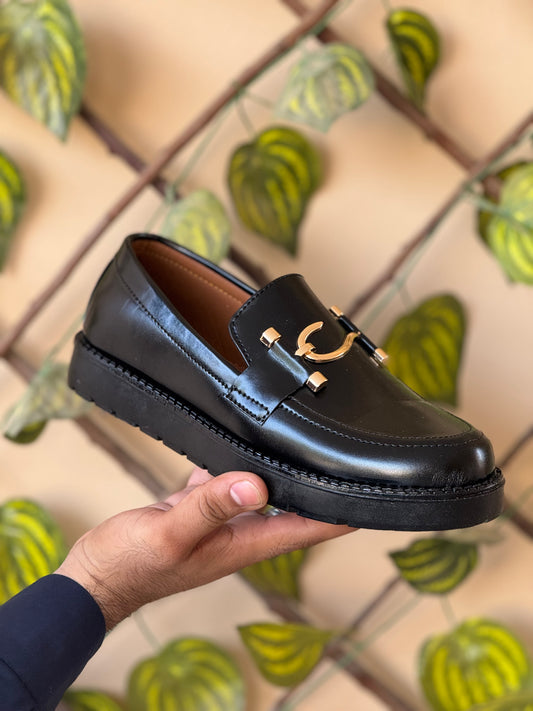 CLASSIC LUXURY LOAFERS-BLACK